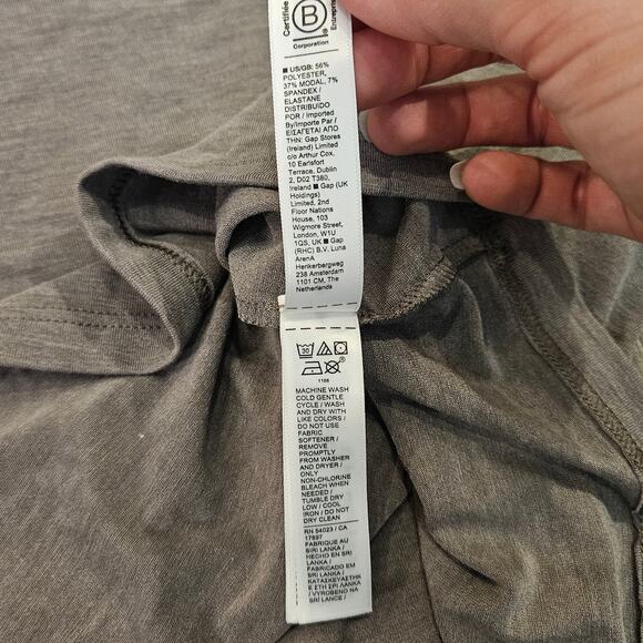 Athleta Vital II Tank Lot of 2 Womens Size XL Gray & Light Blue Muscle Athletic - Picture 9 of 9